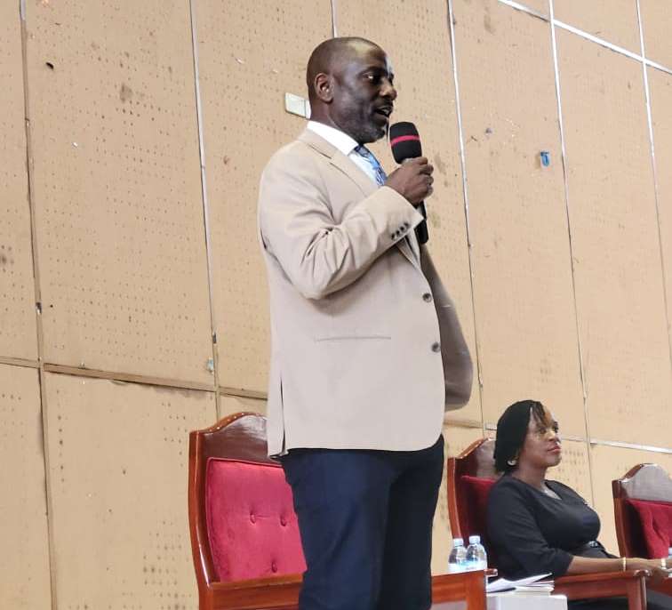 Prof. Julius Kikooma, the Director of Graduate Training.